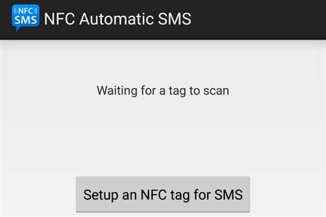 nfc tag message